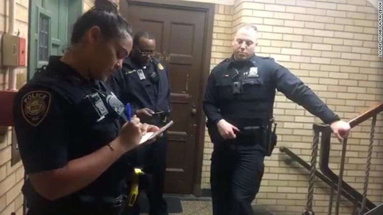 Officers question black Yale student